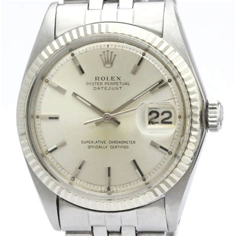 rolex datejust 1601 white face|rolex datejust 1601 review.